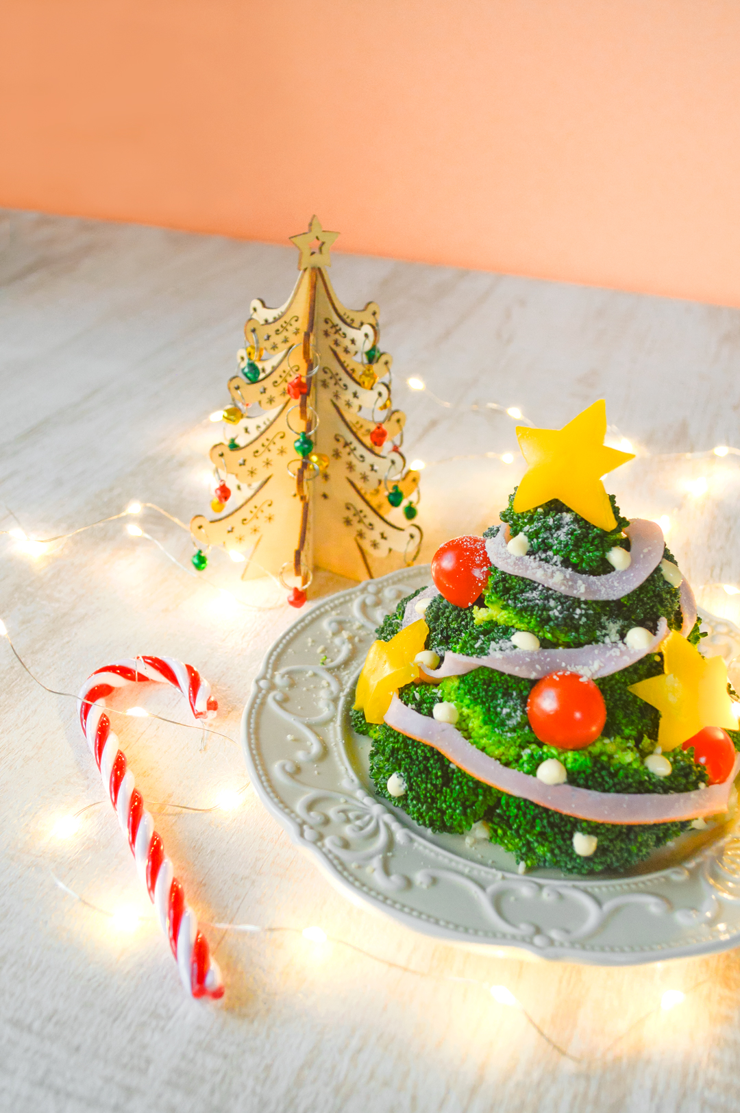 クリスマスツリーサラダの作り方 子供が喜ぶ定番レシピ Rainbow Diy