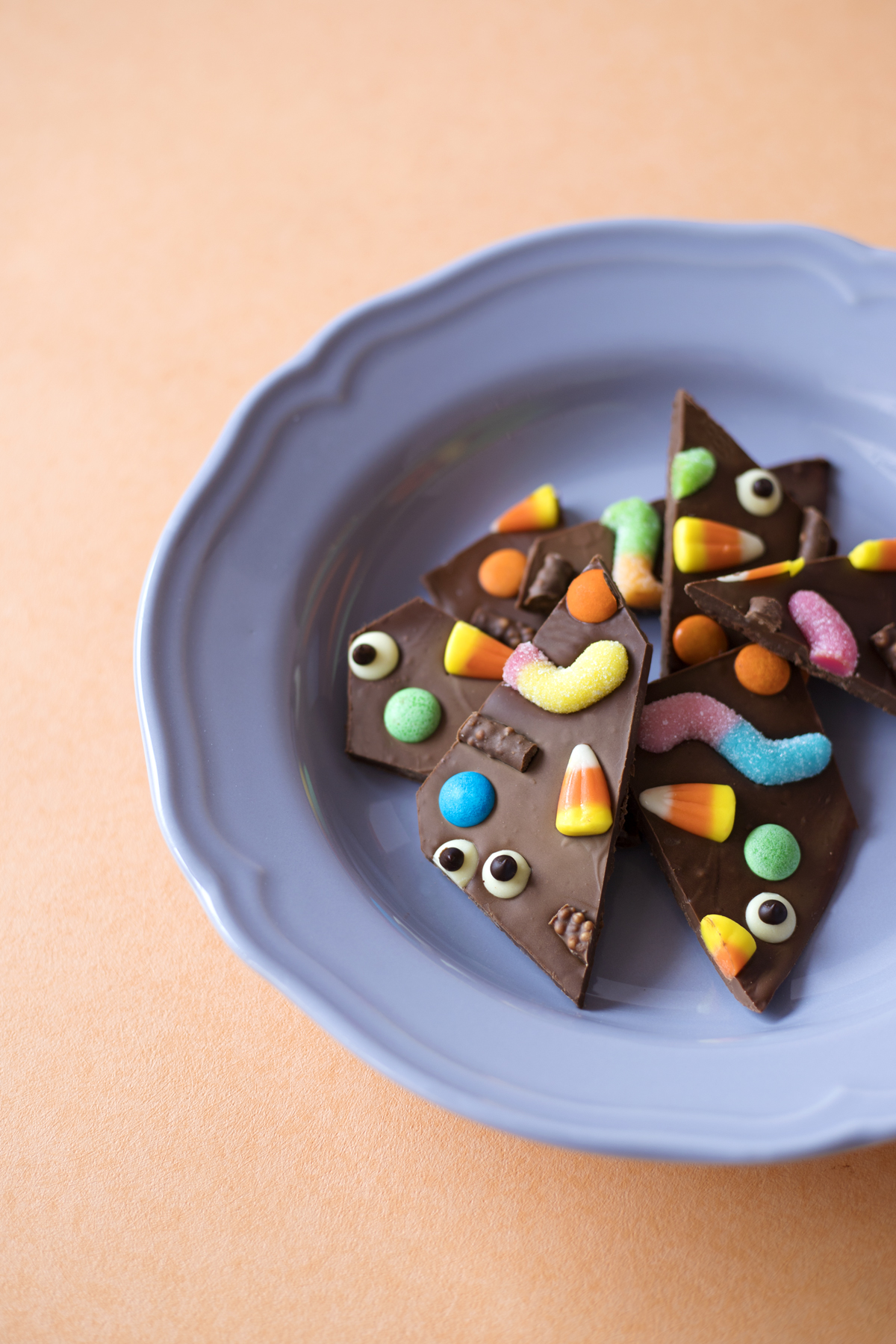 ハロウィン チョコレートバークの作り方 スイーツレシピ Rainbow Diy