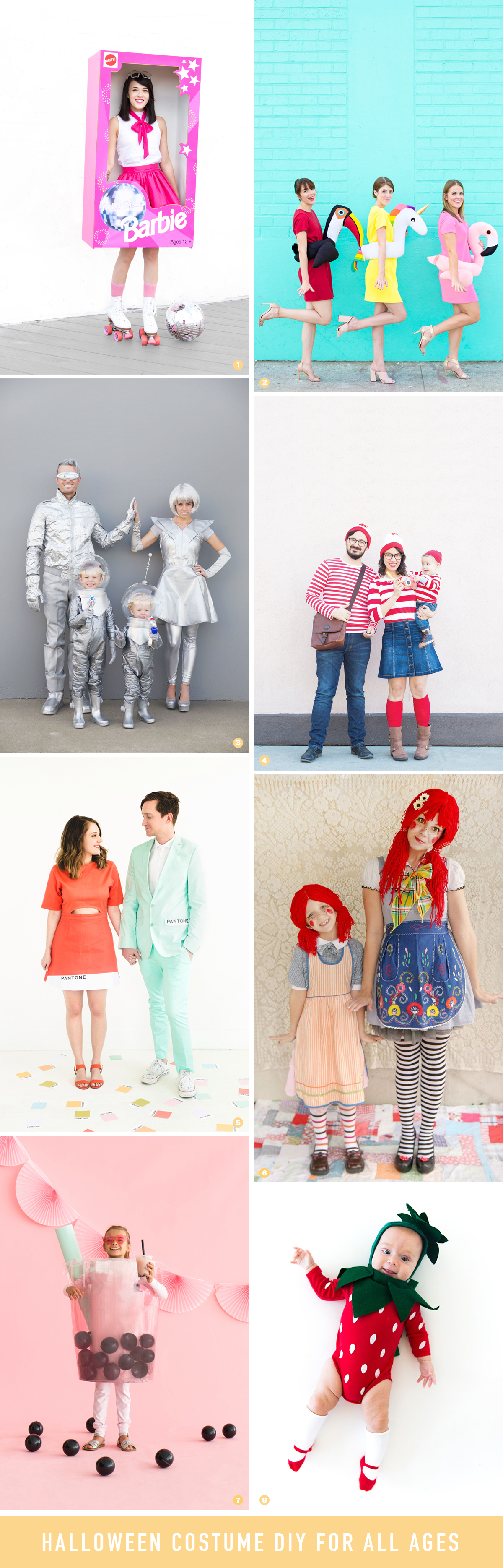 ハロウィン 海外の手作り仮装アイデア ８選 赤ちゃん 子供 大人まで Rainbow Diy